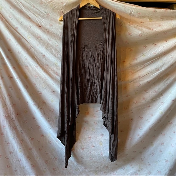 Om Grown Bamboo Drapey Vest / Shawl - Picture 1 of 4